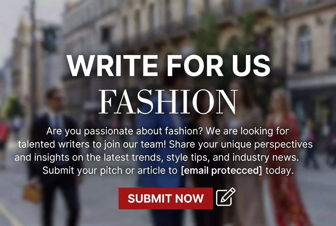 write for us fashion