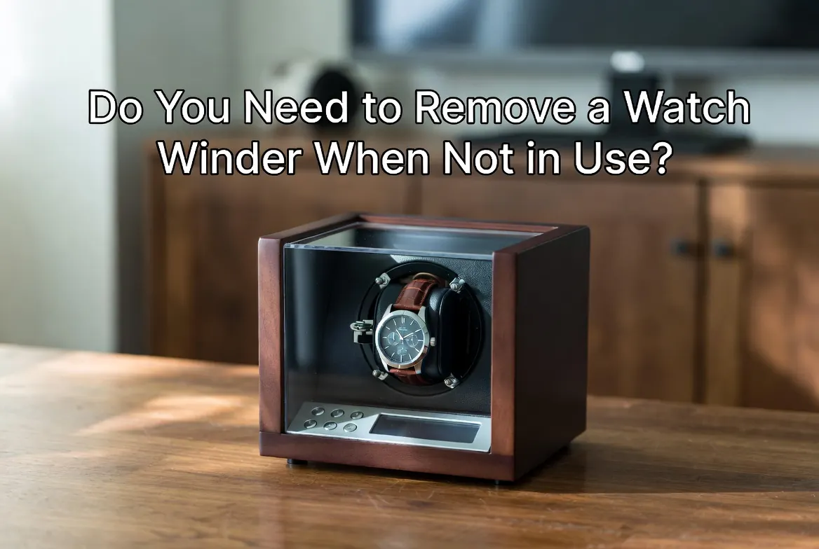 Do You Need to Remove a Watch Winder