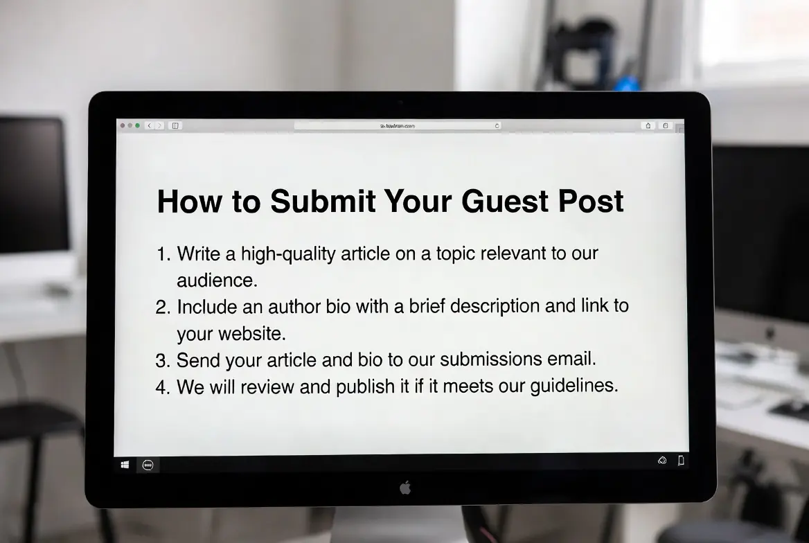How to Submit Your Guest Post