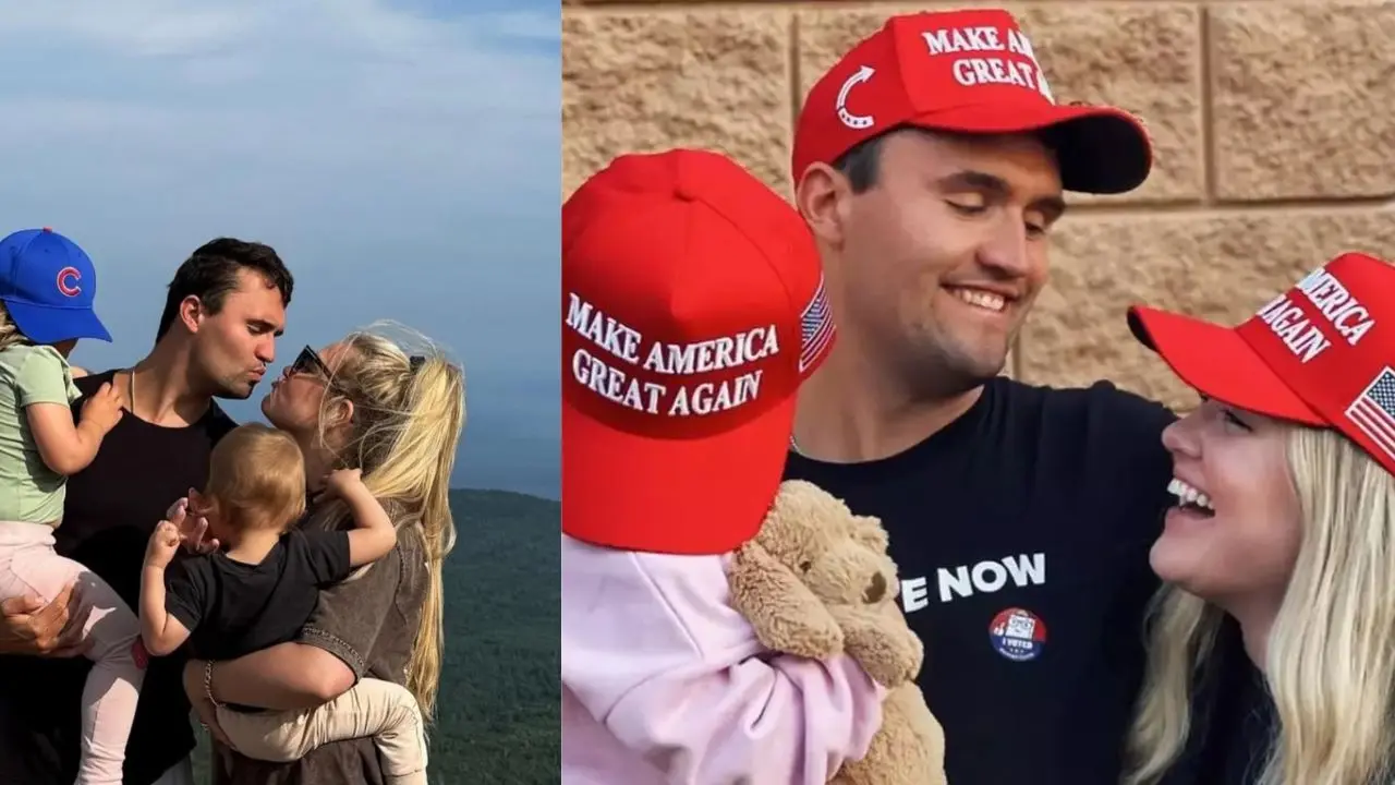 charlie kirk family photos