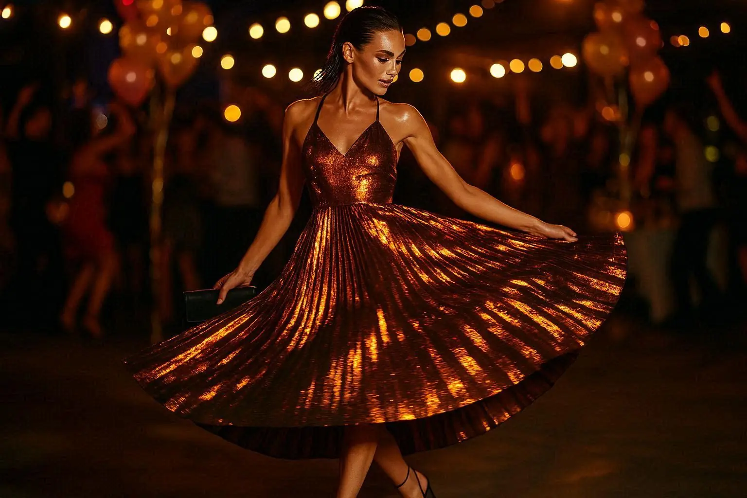 After-Dark Drama Sunset Sparkle