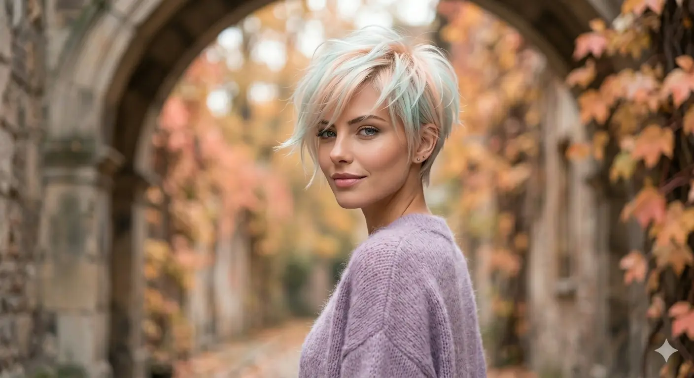 Feathered Soft Pastels