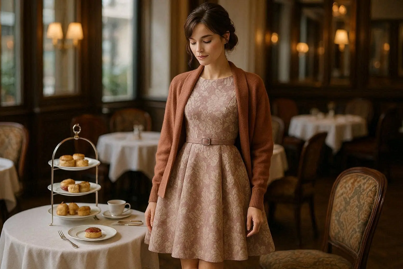 Feminine Flair and Soft Structure