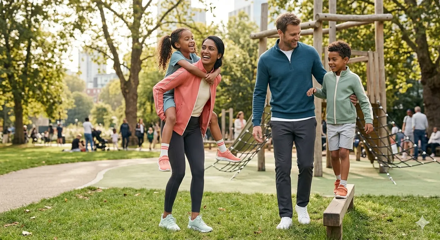 Playful Park Shoots Sporty and Sweet