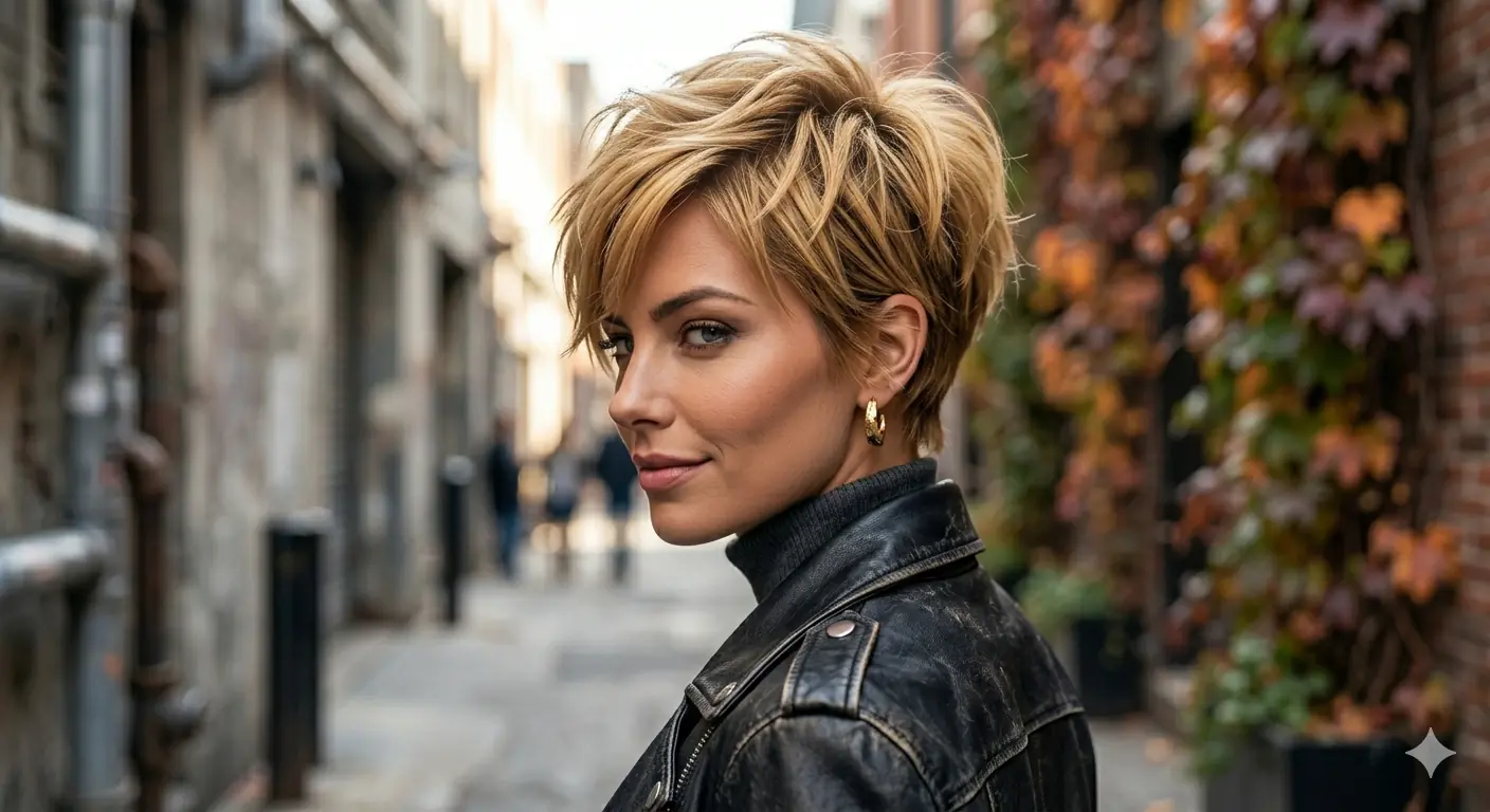 Rebellious Textured Blonde