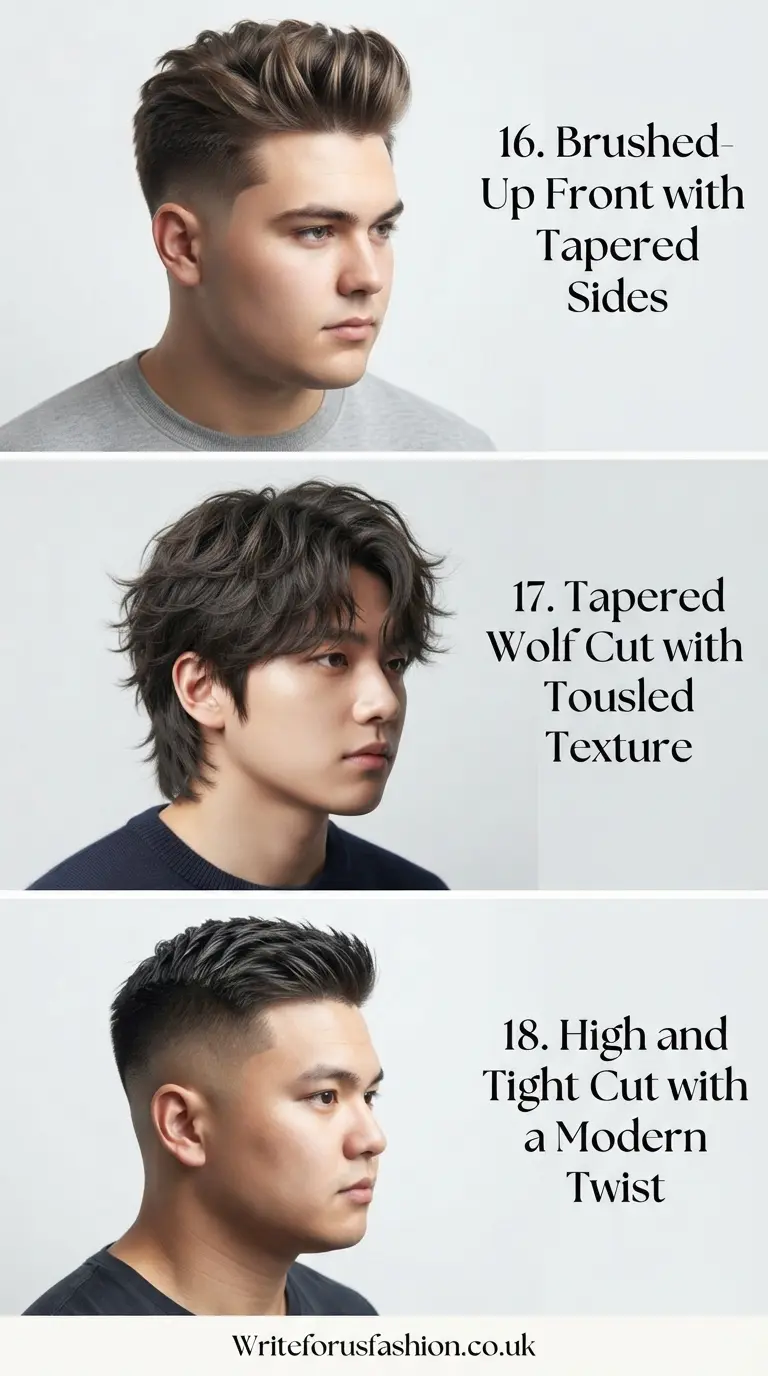 20 Flattering Mens Haircuts for Round Chubby Faces 7 20 Flattering Mens Haircuts for Round Chubby Faces Part 6