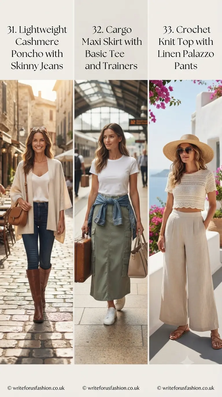 What to Wear Traveling: 35 Cute Airport Outfits That Are Actually Comfy 12 35 Stylish Travel Outfit Ideas for Women Last Part