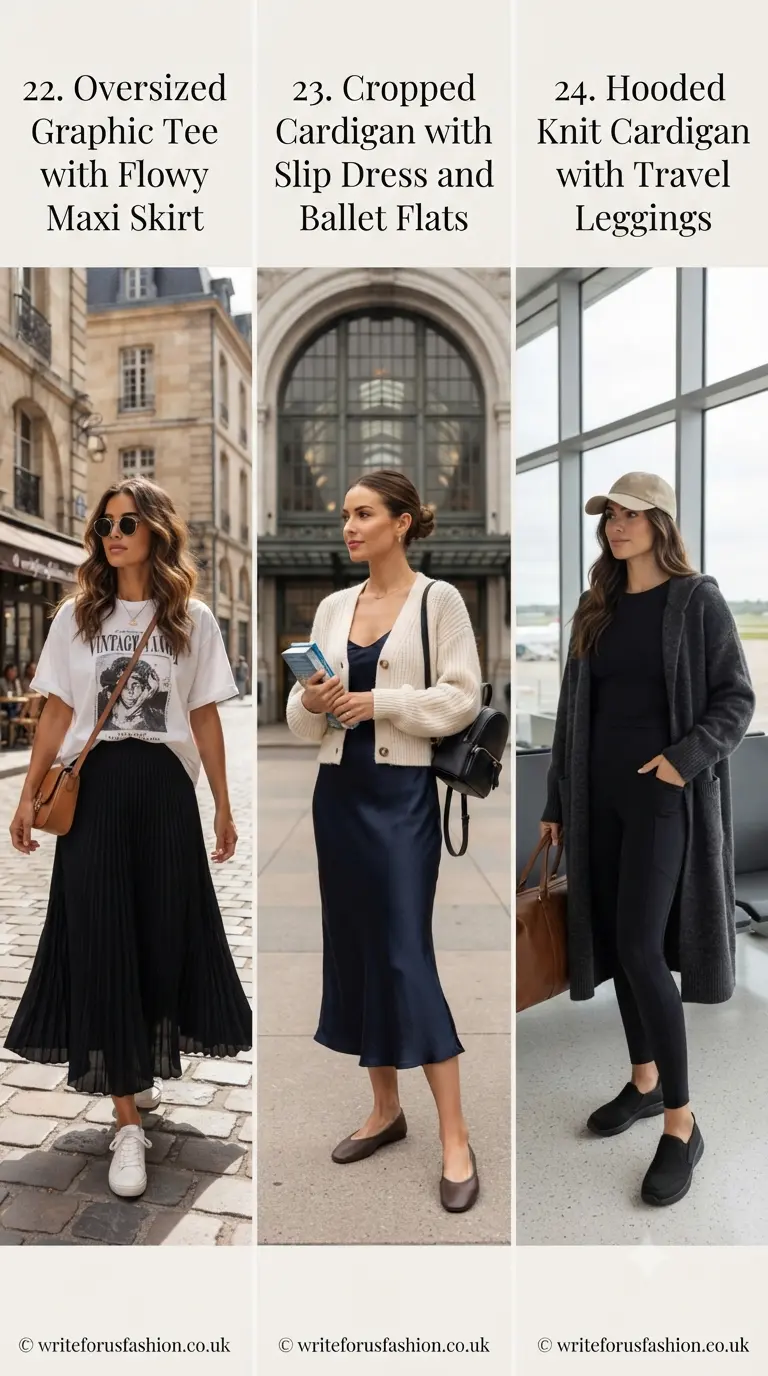What to Wear Traveling: 35 Cute Airport Outfits That Are Actually Comfy 9 35 Stylish Travel Outfit Ideas for Women Part 8