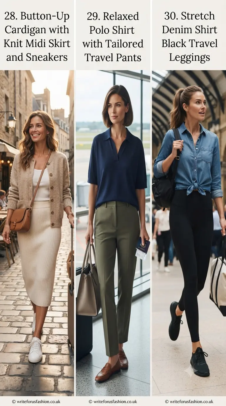 The Best Travel Outfits for Women: 35 Looks That Do It All 11 35 Stylish Travel Outfit Ideas for Women Part10