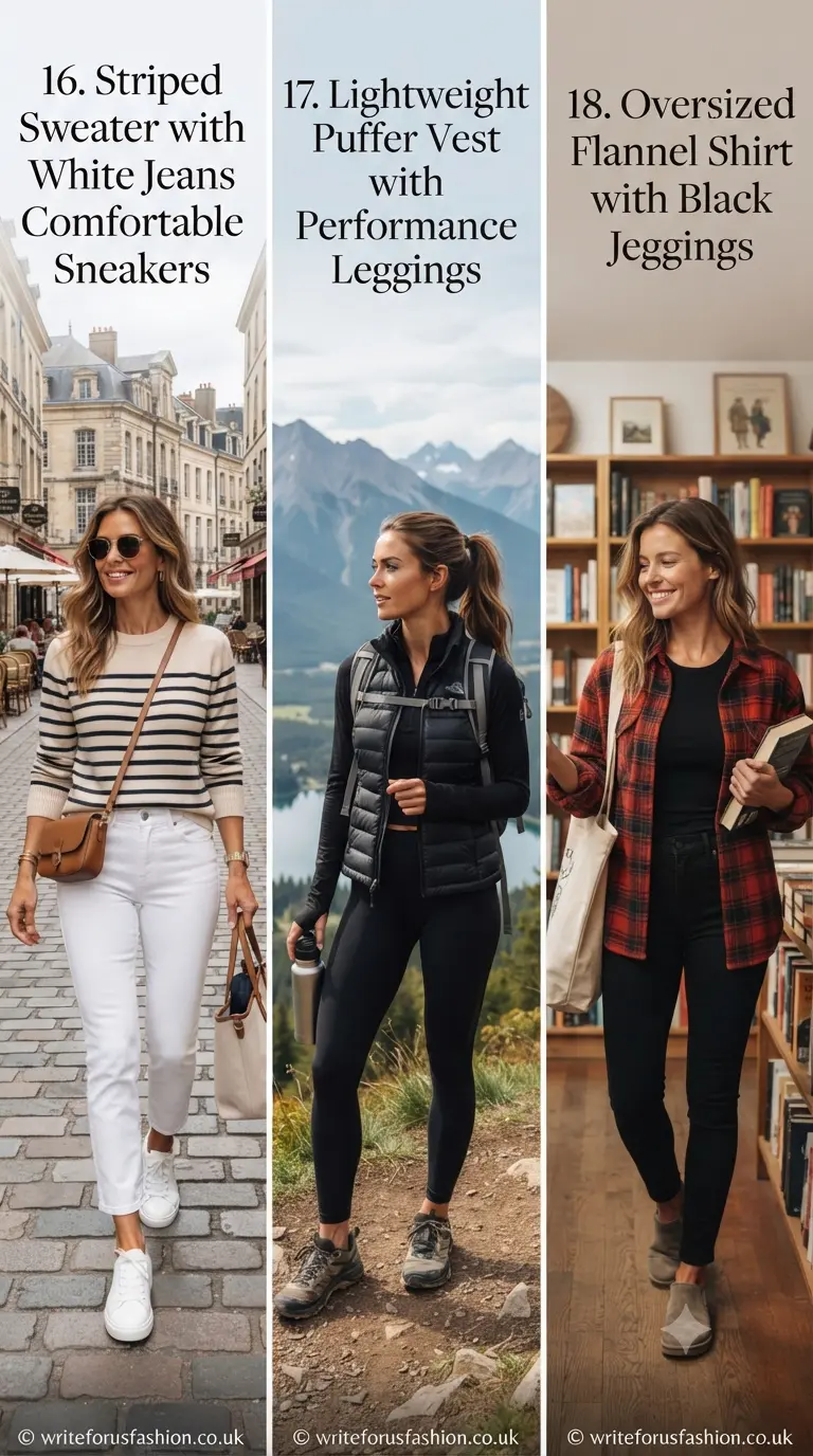 The Best Travel Outfits for Women: 35 Looks That Do It All 7 35 Stylish Travel Outfit Ideas for Women Part6