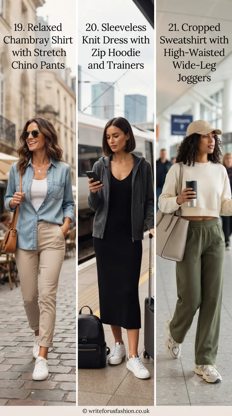 The Best Travel Outfits for Women: 35 Looks That Do It All 8 35 Stylish Travel Outfit Ideas for Women Part7