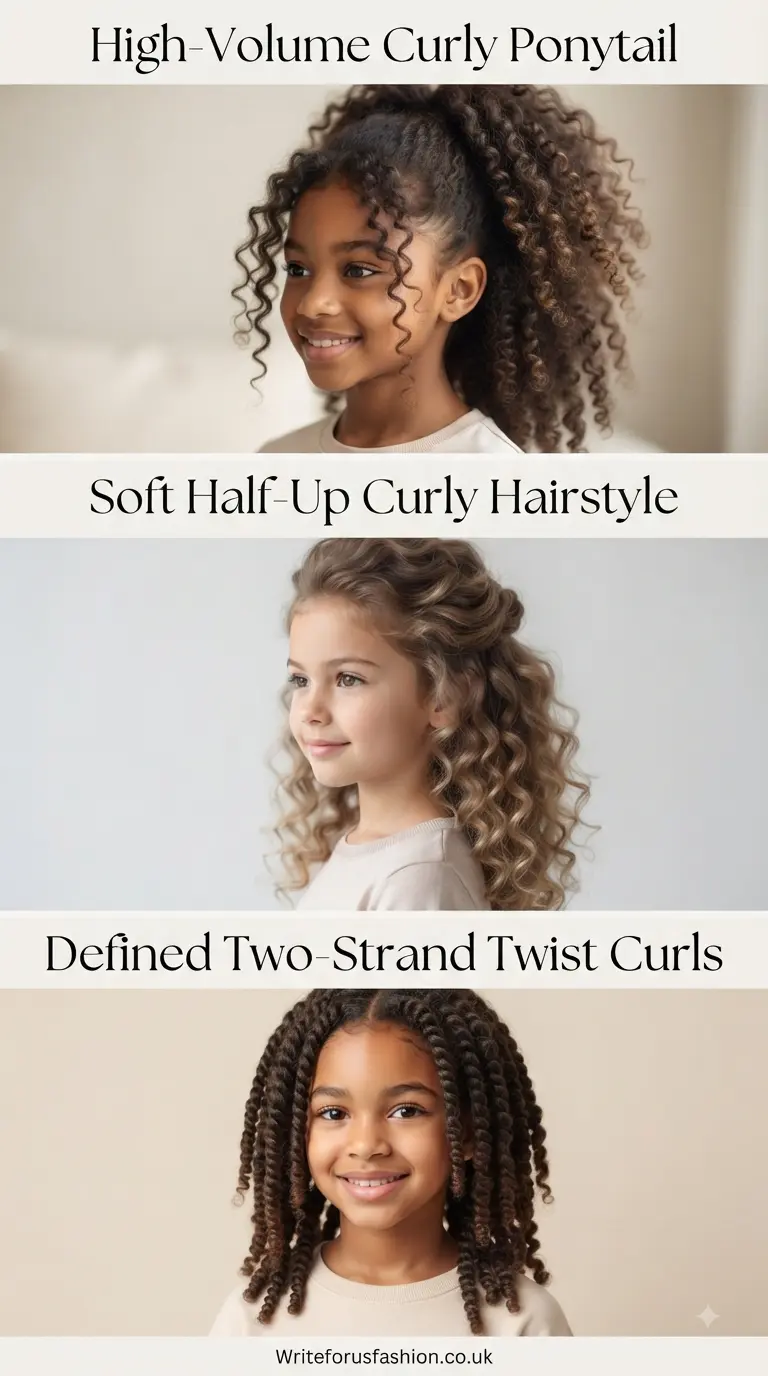 20 Adorable Picture Day Hairstyles for Curly Hair Girls 2 Adorable Picture Day Hairstyles for Curly Hair Girls part 1