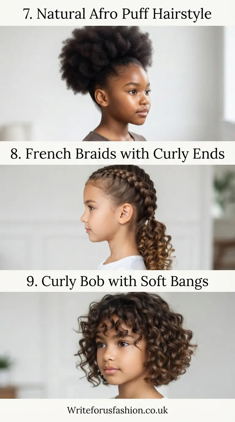 20 Adorable Picture Day Hairstyles for Curly Hair Girls 4 Adorable Picture Day Hairstyles for Curly Hair Girls part 3