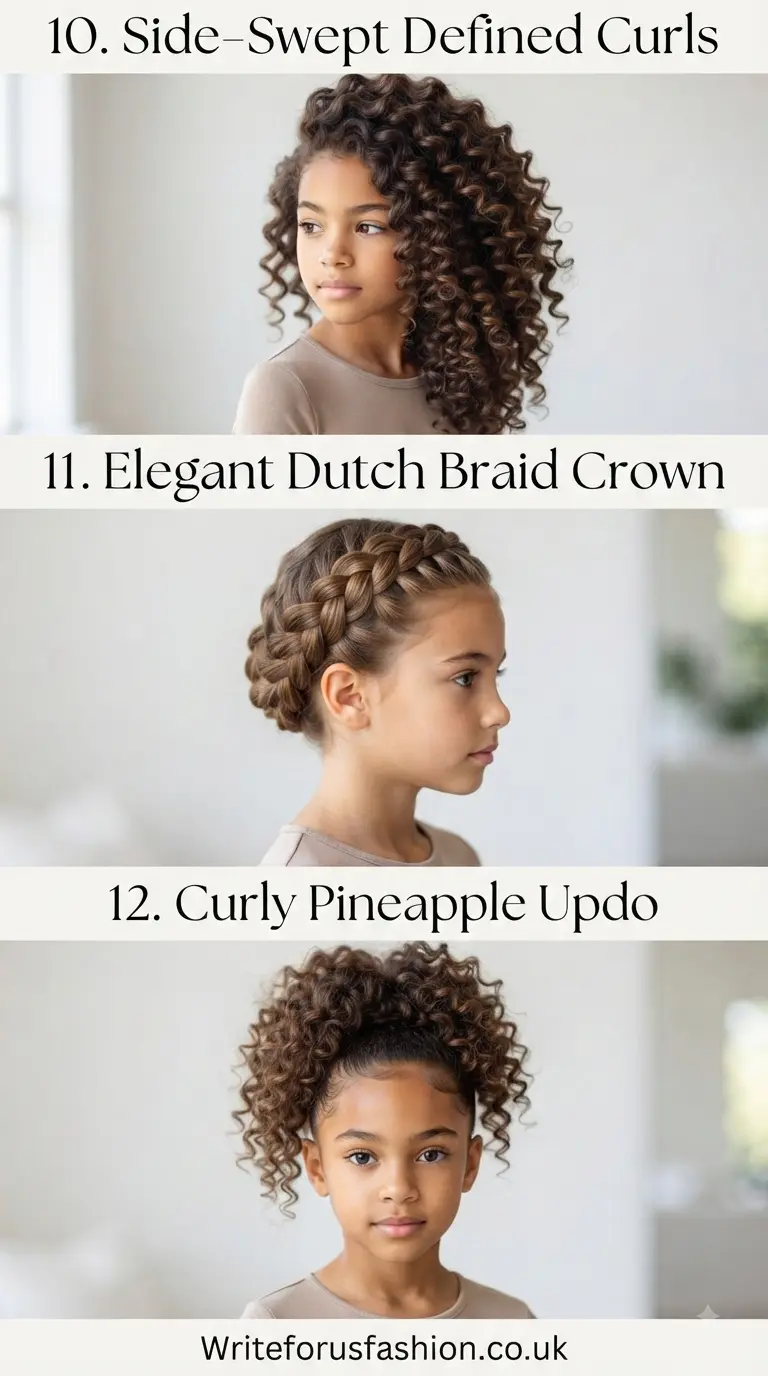 20 Adorable Picture Day Hairstyles for Curly Hair Girls 5 Adorable Picture Day Hairstyles for Curly Hair Girls part 4
