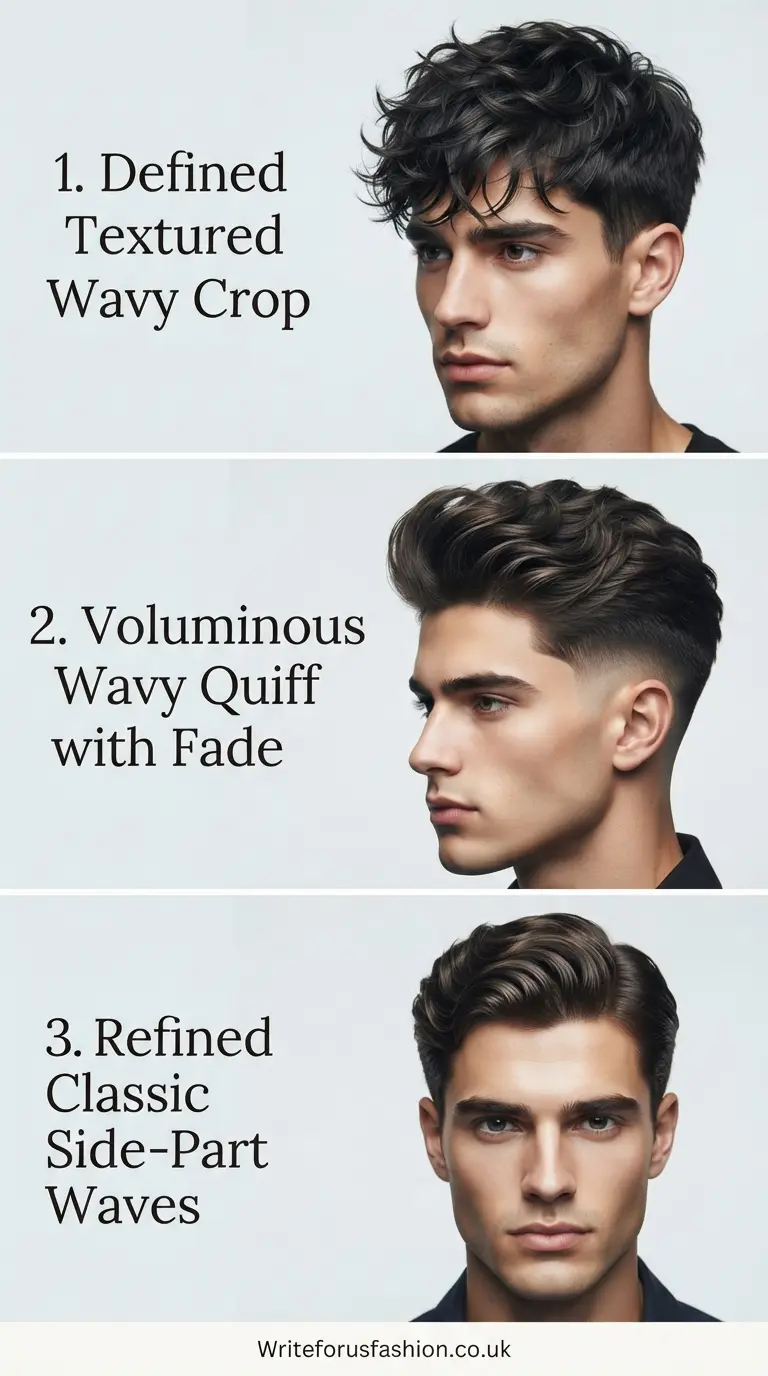 20 Amazing Men's Haircuts for Thick Wavy Hair Style Ideas 2 Amazing Mens Haircuts part1