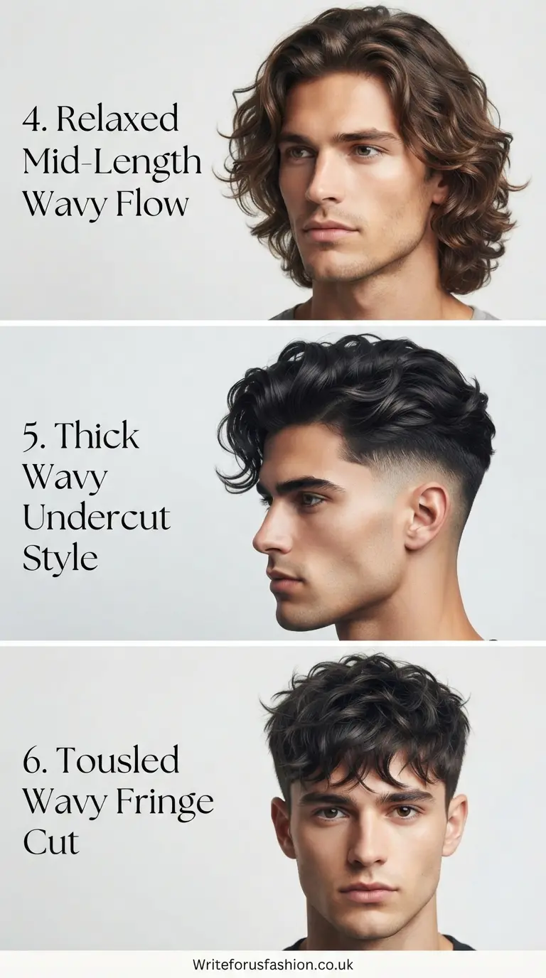 20 Amazing Men's Haircuts for Thick Wavy Hair Style Ideas 3 Amazing Mens Haircuts part2