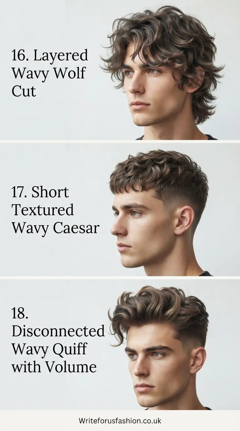 20 Amazing Men's Haircuts for Thick Wavy Hair Style Ideas 7 Amazing Mens Haircuts part6