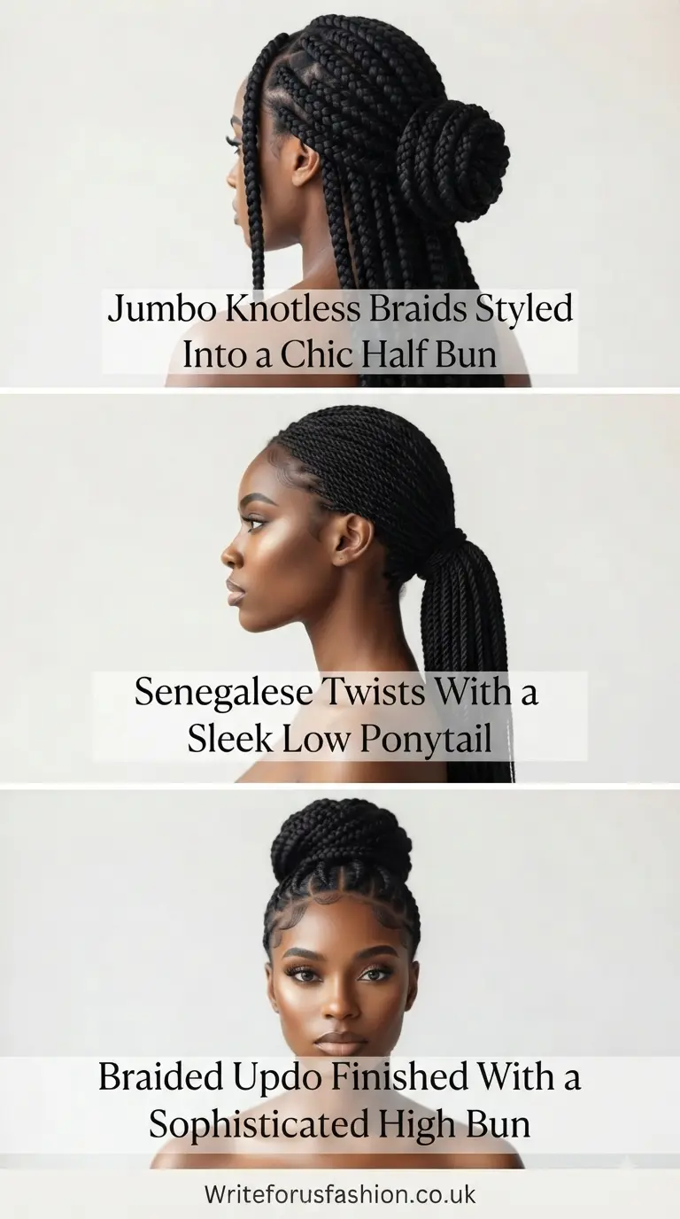 20 Chic Office-Ready Braided Hairstyles for Black Women 4 Chic Office-Ready Braided Hairstyles for Black Women part3