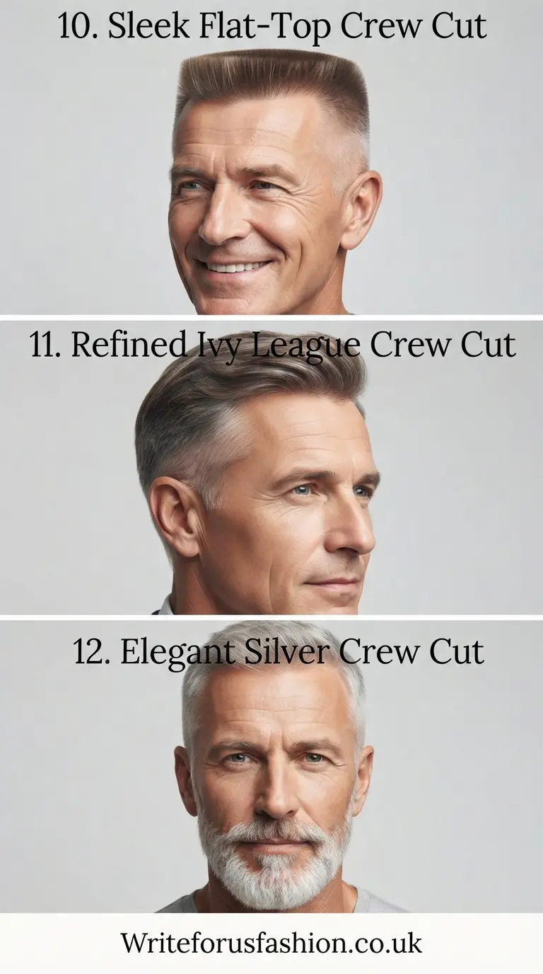 Crew Cut Ideas for Older Men part 4