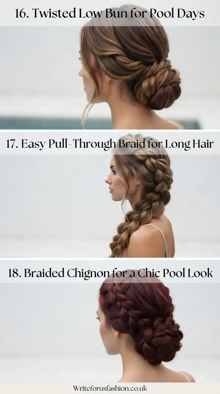 20 Cute & Easy Pool Hairstyles for Thick Long Hair 7 Cute & Easy Pool Hairstyles for Thick Long Hair last part