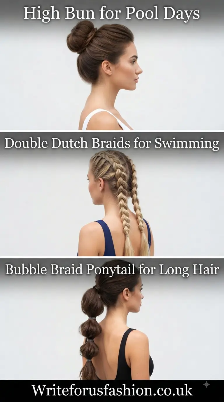 20 Cute & Easy Pool Hairstyles for Thick Long Hair 2 Cute & Easy Pool Hairstyles for Thick Long Hair part 1
