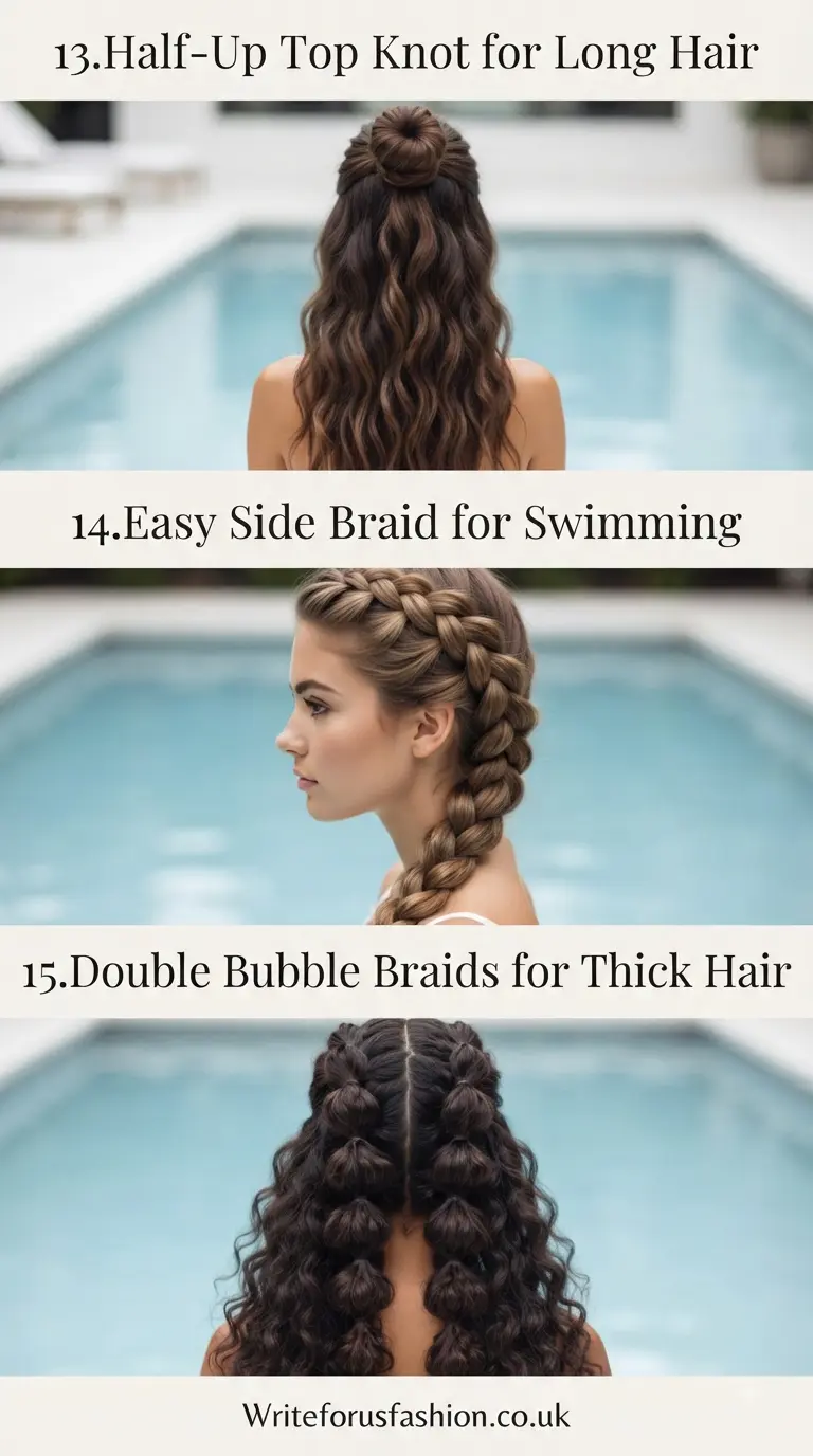 20 Cute & Easy Pool Hairstyles for Thick Long Hair 6 Cute & Easy Pool Hairstyles for Thick Long Hair part 5
