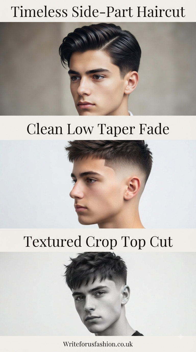 20 Dapper & Neat Boys Haircuts for Graduation Day Styles 2 Dapper & Neat Boys Haircuts for Graduation Day Styles part 1