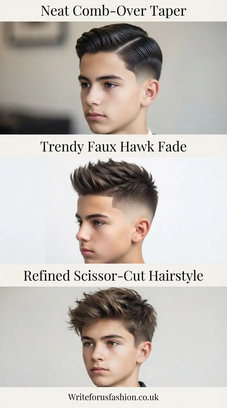 20 Dapper & Neat Boys Haircuts for Graduation Day Styles 6 Dapper & Neat Boys Haircuts for Graduation Day Styles part 5