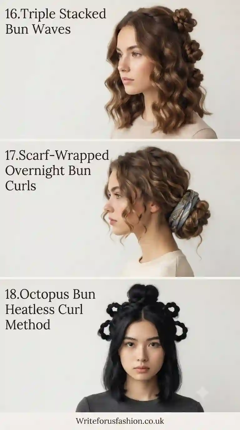 20 Easy Overnight Bun Curls for Shoulder-Length Hair 7 Easy Overnight Bun Curls for Shoulder-Length Hair lastpart