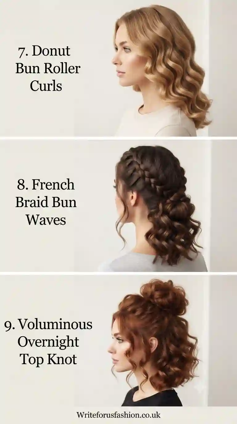 20 Easy Overnight Bun Curls for Shoulder-Length Hair 4 Easy Overnight Bun Curls for Shoulder-Length Hair part3
