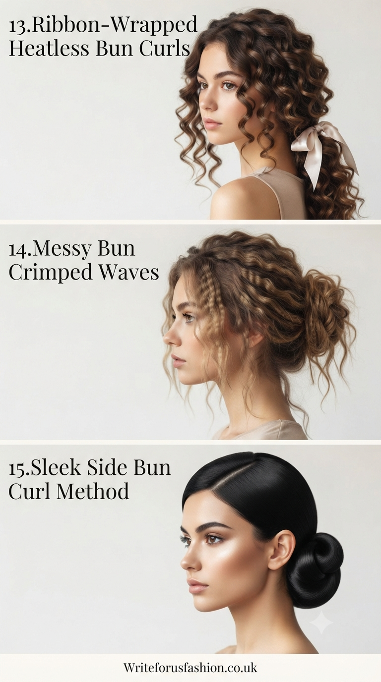 20 Easy Overnight Bun Curls for Shoulder-Length Hair 6 Easy Overnight Bun Curls for Shoulder-Length Hair part5