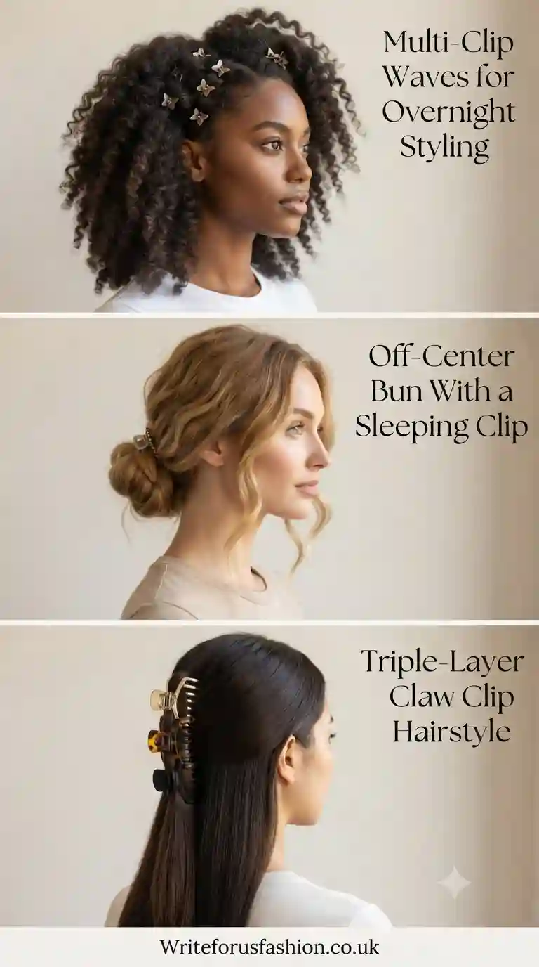 20 Easy Overnight Claw Clip Hairstyles for Lazy Days & Bedtime 7 Easy Overnight Claw Clip Hairstyles for Lazy Days & Bedtime lastpart