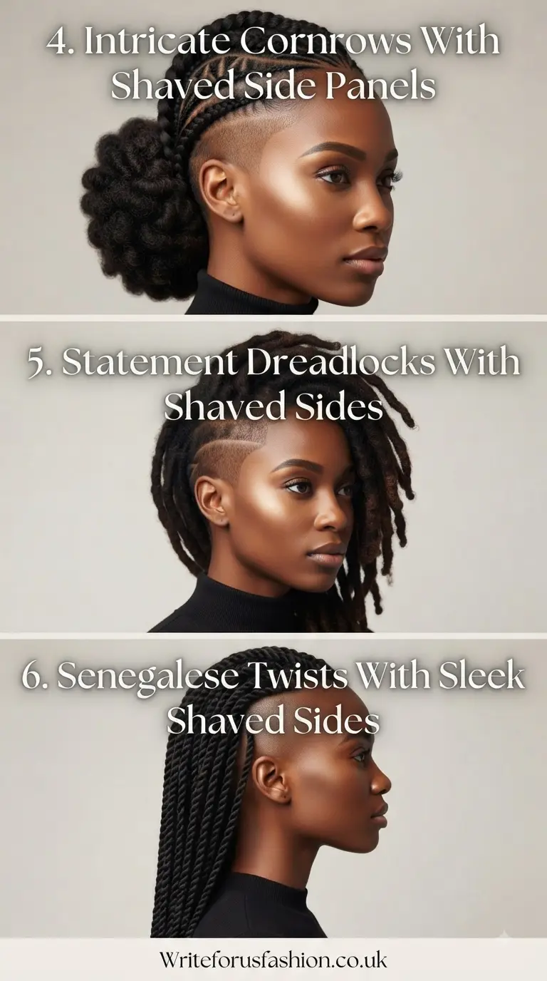 20 Edgy & Beautiful Natural Hairstyles With Shaved Sides 3 Edgy & Beautiful Natural Hairstyles With Shaved Sides part 2