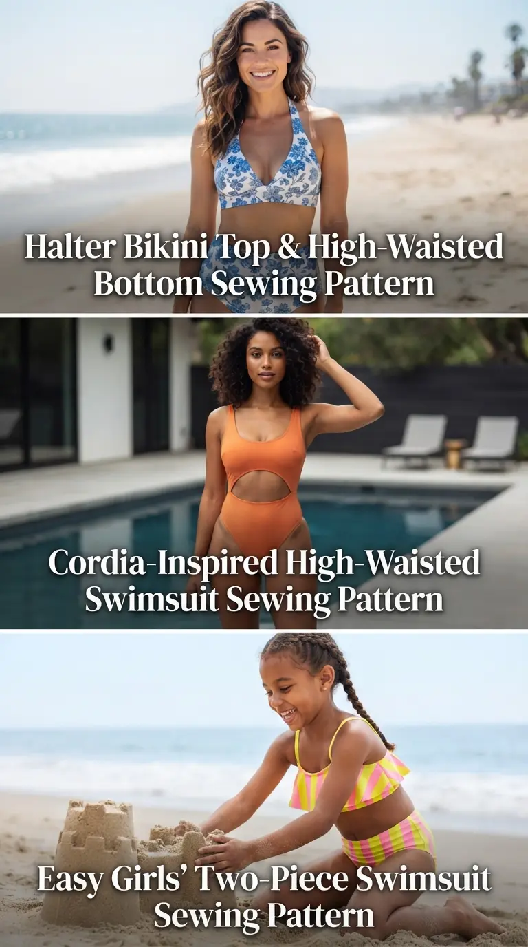21 Free Bikini Sewing Patterns You Can Try at Home 2 Free Bikini Sewing Patterns for Women Part1