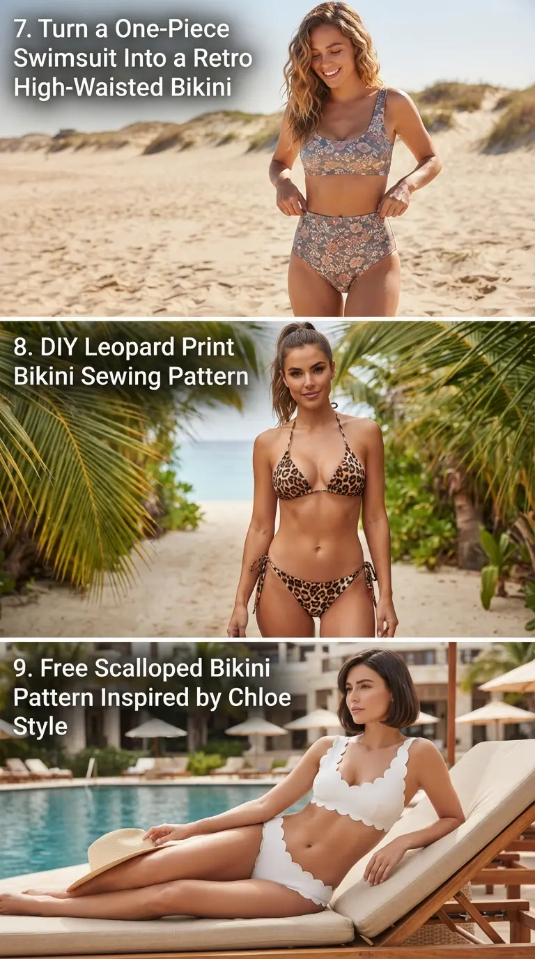 21 Free Bikini Sewing Patterns You Can Try at Home 4 Free Bikini Sewing Patterns for Women Part3