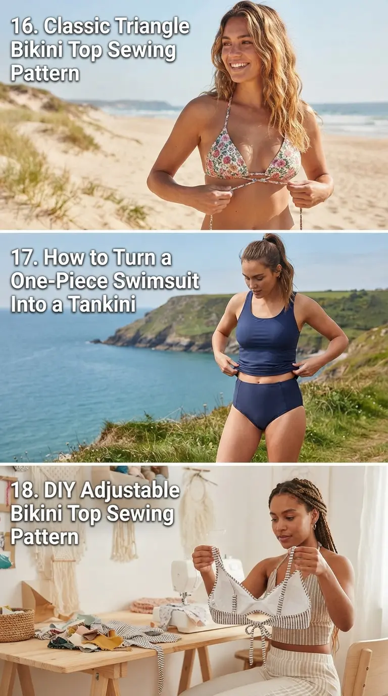 21 Free Bikini Sewing Patterns You Can Try at Home 7 Free Bikini Sewing Patterns for Women Part6