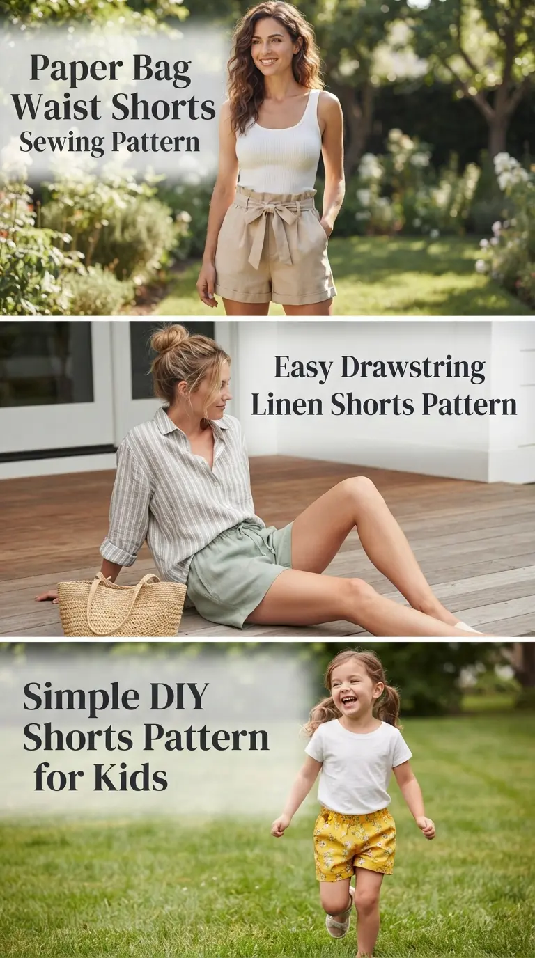 21 Free Shorts Sewing Pattern - PDF Shorts Pattern 2 Free Shorts Sewing Pattern Part1