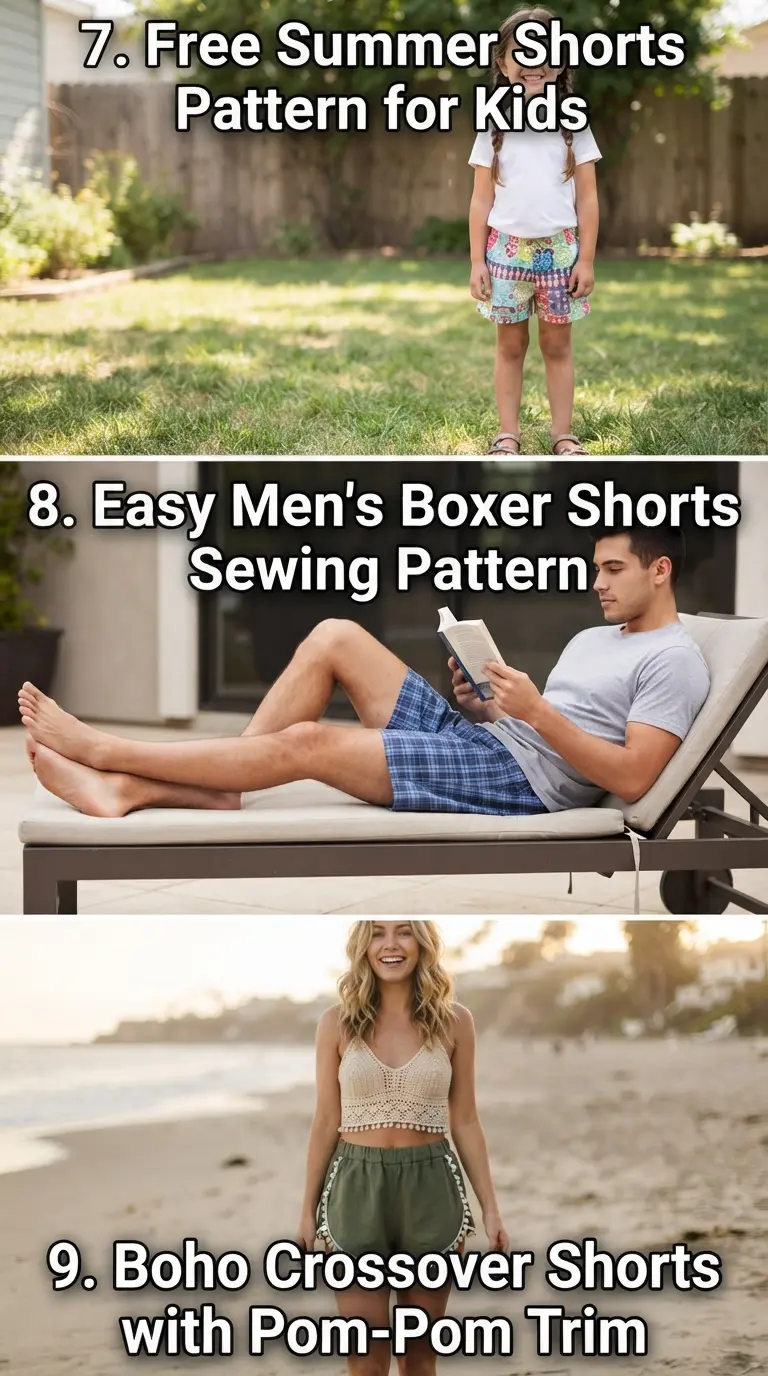 21 Free Shorts Sewing Pattern - PDF Shorts Pattern 4 Free Shorts Sewing Pattern Part3