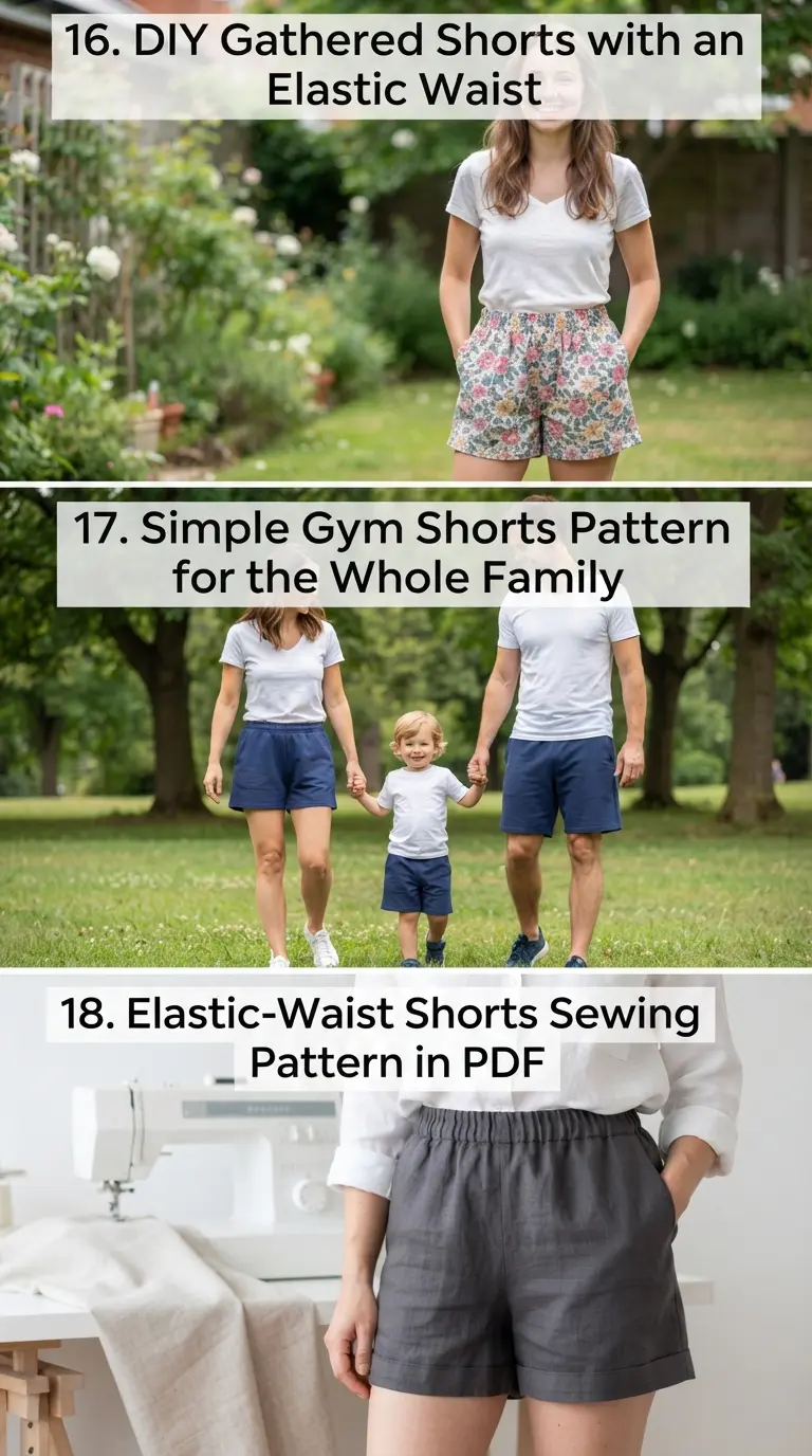21 Free Shorts Sewing Pattern - PDF Shorts Pattern 7 Free Shorts Sewing Pattern Part6