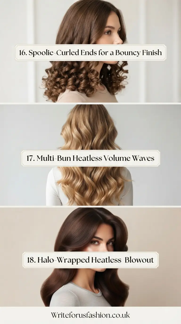 Gorgeous No-Heat Blowout Curls Hairstyle Ideas to Try lastpart
