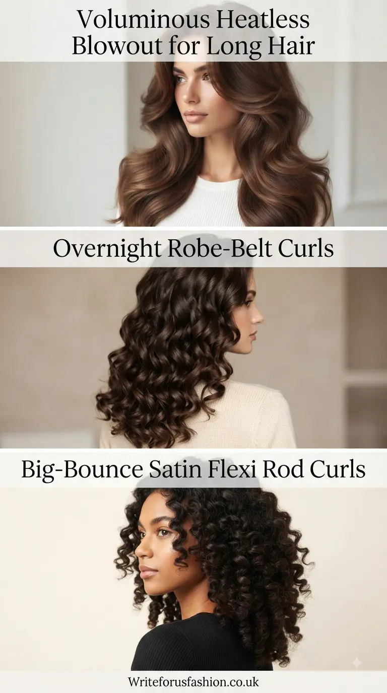 Gorgeous No-Heat Blowout Curls Hairstyle Ideas to Try part1