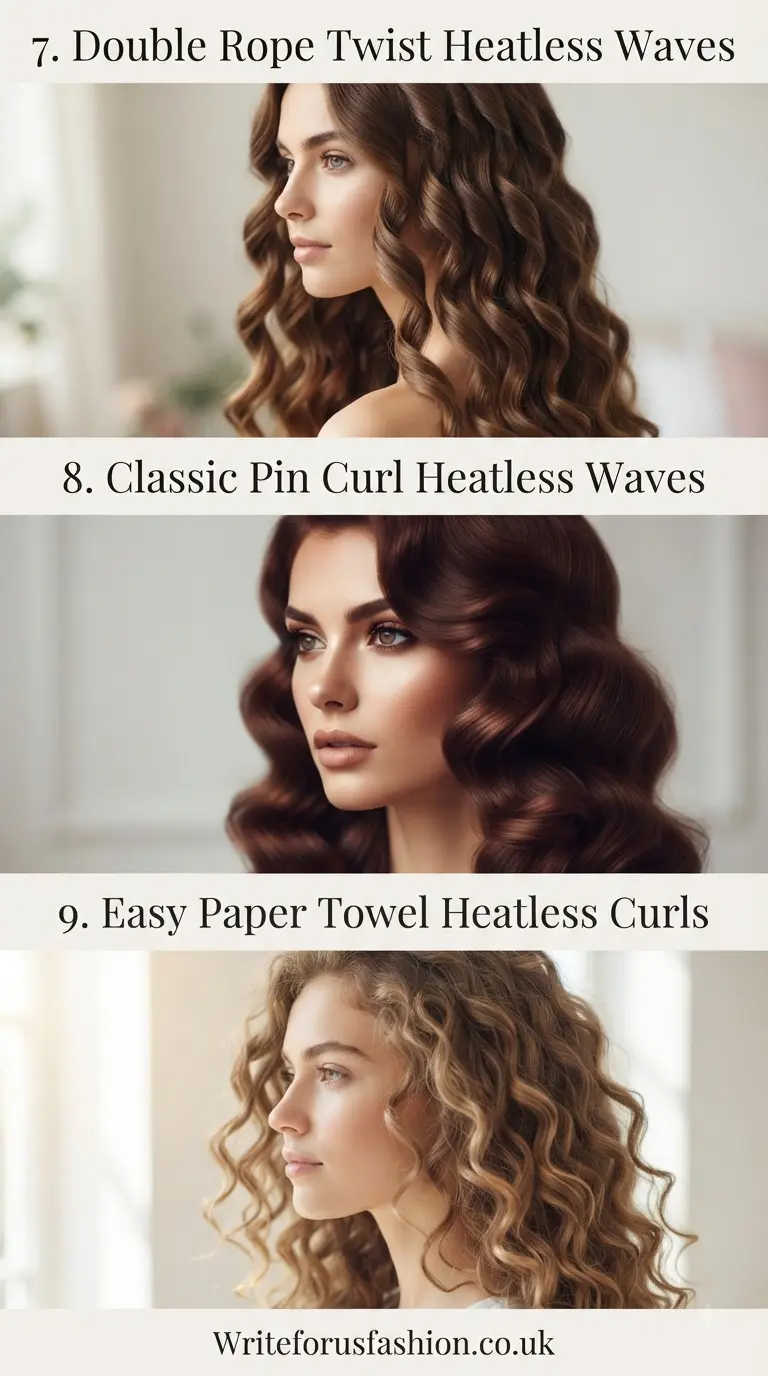 20 Gorgeous No-Heat Waves for Thick Hair Women to Try Now 4 Gorgeous No-Heat Waves for Thick Hair Women to Try Now part 3