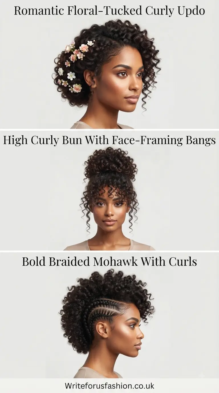 Gorgeous Prom Hairstyles for Curly Natural Hair last part 
