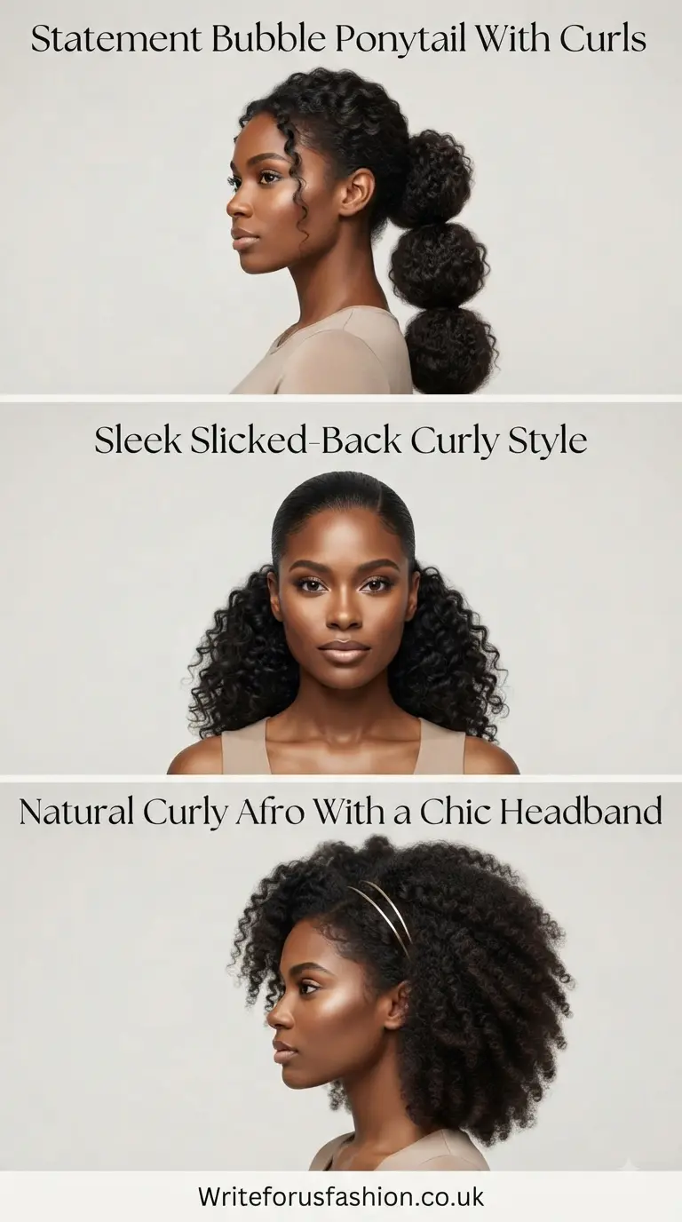 Gorgeous Prom Hairstyles for Curly Natural Hair part 4