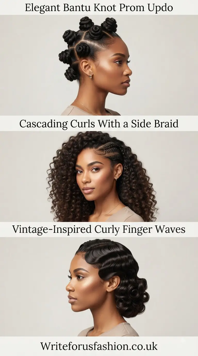 Gorgeous Prom Hairstyles for Curly Natural Hair part 5