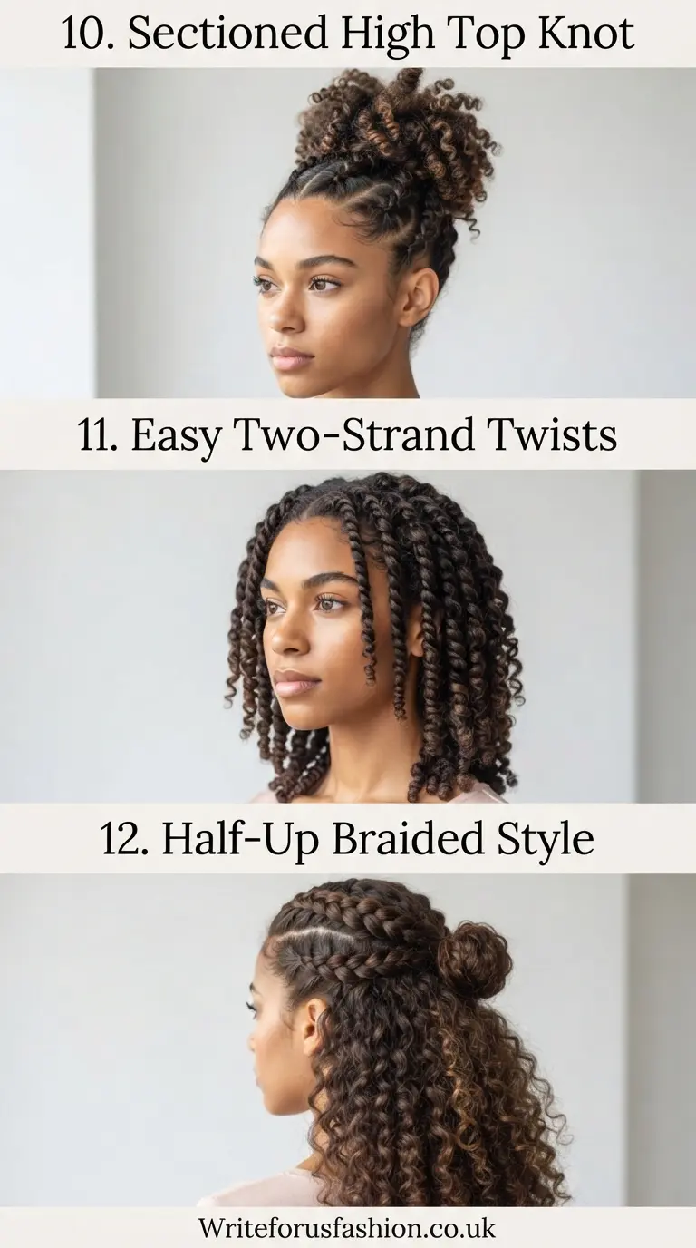 Hiking Hairstyles for Women With Curly Hair part4