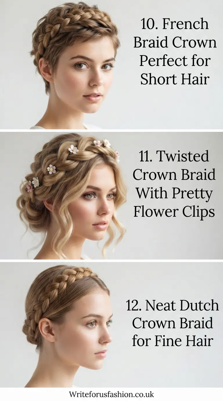 20 Gorgeous Homecoming Hairstyles With a Beautiful Braid Crown 5 Homecoming Hairstyles With a Beautiful Braid Crown part4