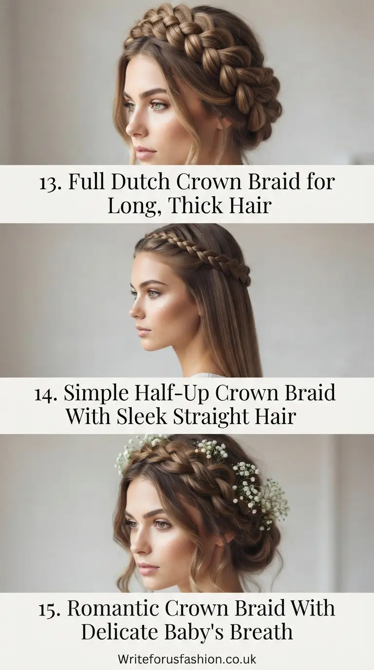 20 Gorgeous Homecoming Hairstyles With a Beautiful Braid Crown 6 Homecoming Hairstyles With a Beautiful Braid Crown part5
