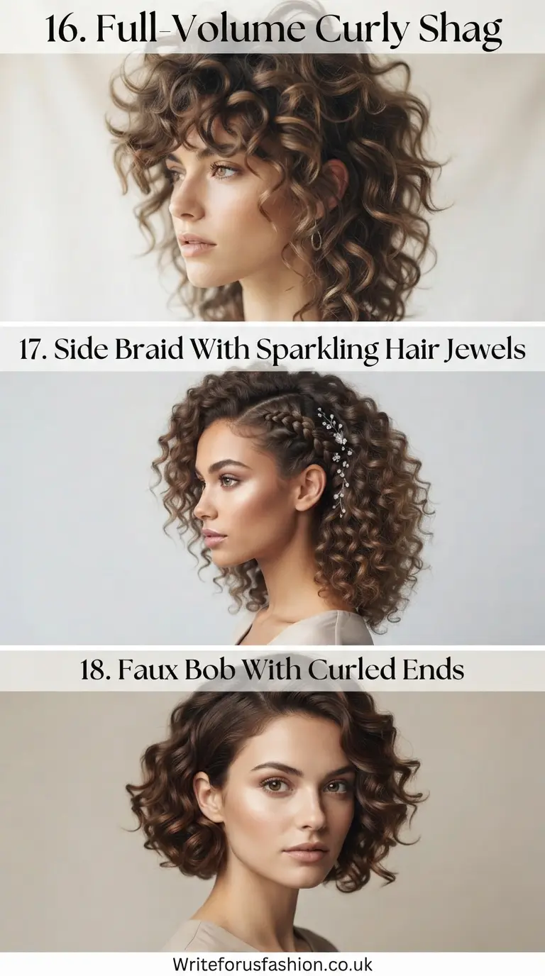 20 Gorgeous Homecoming Hairstyles for Short Curly Hair 7 Homecoming Hairstyles for Short Curly Hair lastpart
