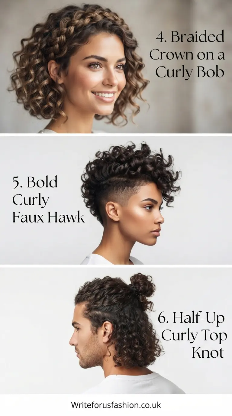 20 Gorgeous Homecoming Hairstyles for Short Curly Hair 3 Homecoming Hairstyles for Short Curly Hair part2